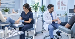 Chiropodist vs podiatrist foot care guide in Mississauga